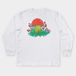 Mushroom Kids Long Sleeve T-Shirt